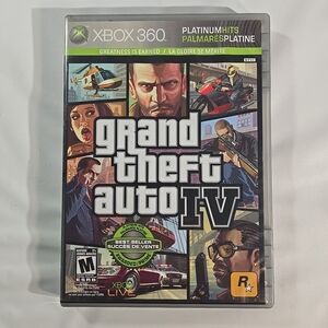 Microsoft Xbox 360 Grand Theft Auto IV Platinum Hits - Green & Black
